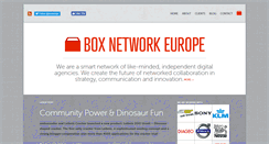 Desktop Screenshot of boxnetworkeurope.com